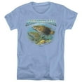 thumbnail image 1 of Trevco  WW164-WT-2 Womens Wildlife & Ganging Up Short Sleeve T-Shirt, Carolina Blue - Medium, 1 of 1