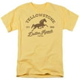 thumbnail image 1 of Trevco  Yellowstone & Dutton Ranch Horse Short Sleeve Adult 18-1 T-Shirt, Banana - Medium, 1 of 1