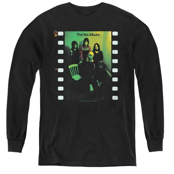 Trevco Yes & Album Youth Long Sleeve T-Shirt, Black - Large