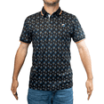 thumbnail image 1 of Riptide Medium Men's Collared Polo Casual Wear includes Buttons, 1 of 6