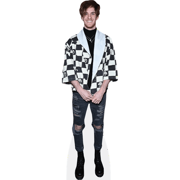 Trevor Evarts (Casual) Mini Size Cutout. Standee.