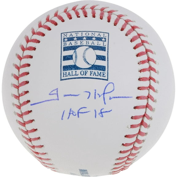 Trevor Hoffman San Diego Padres Autographed Hall Of Fame Logo Baseball with "HOF 18" Inscription - Fanatics Authentic Certified