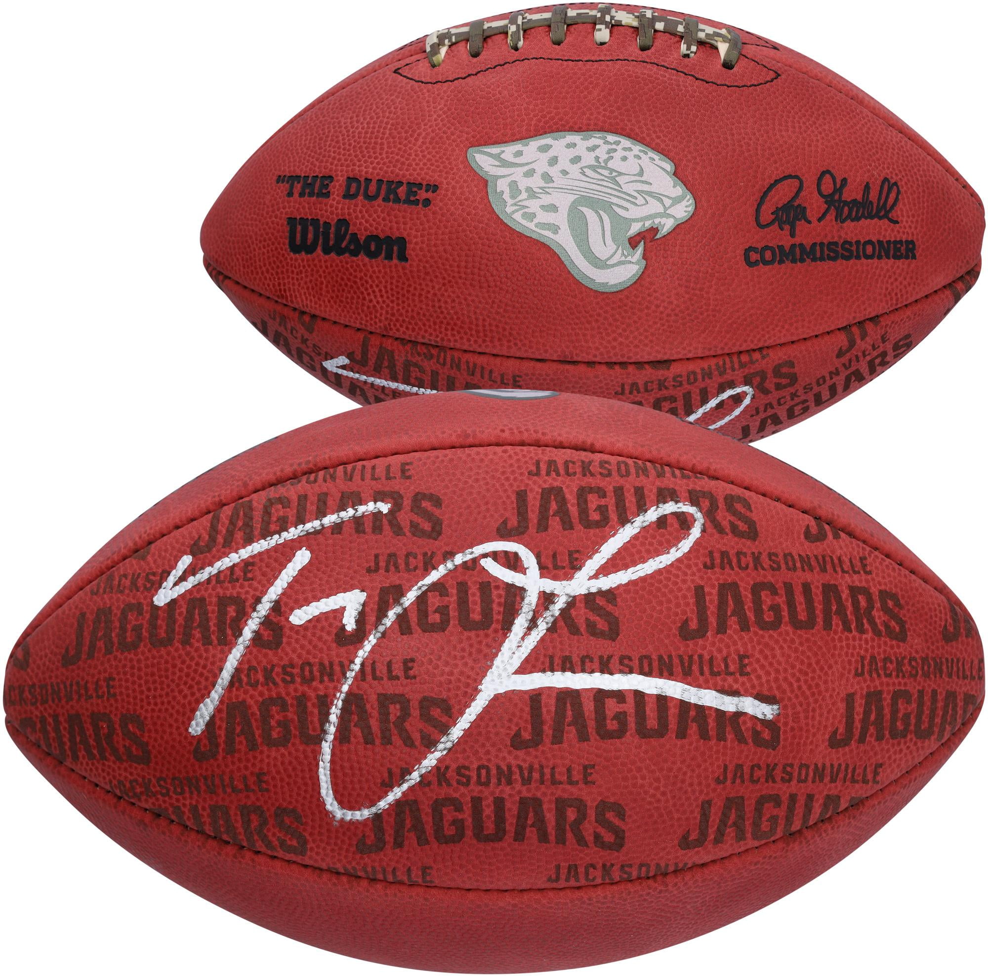 Trevor Lawrence Jacksonville Jaguars Autographed Duke Showcase Football - Fanatics Authentic Certified