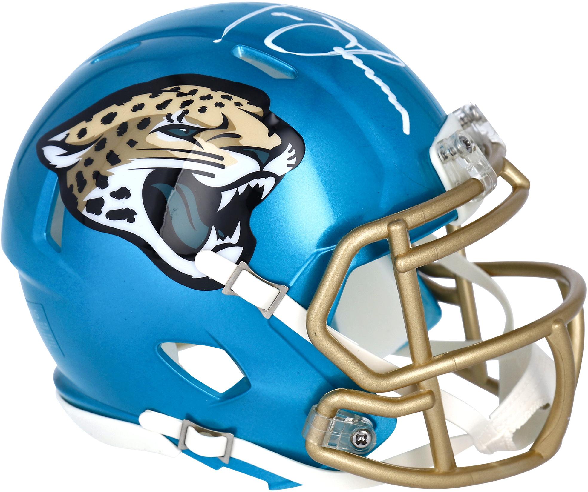 Trevor Lawrence Jacksonville Jaguars Autographed Riddell Flash Speed Mini Helmet - Fanatics Authentic Certified