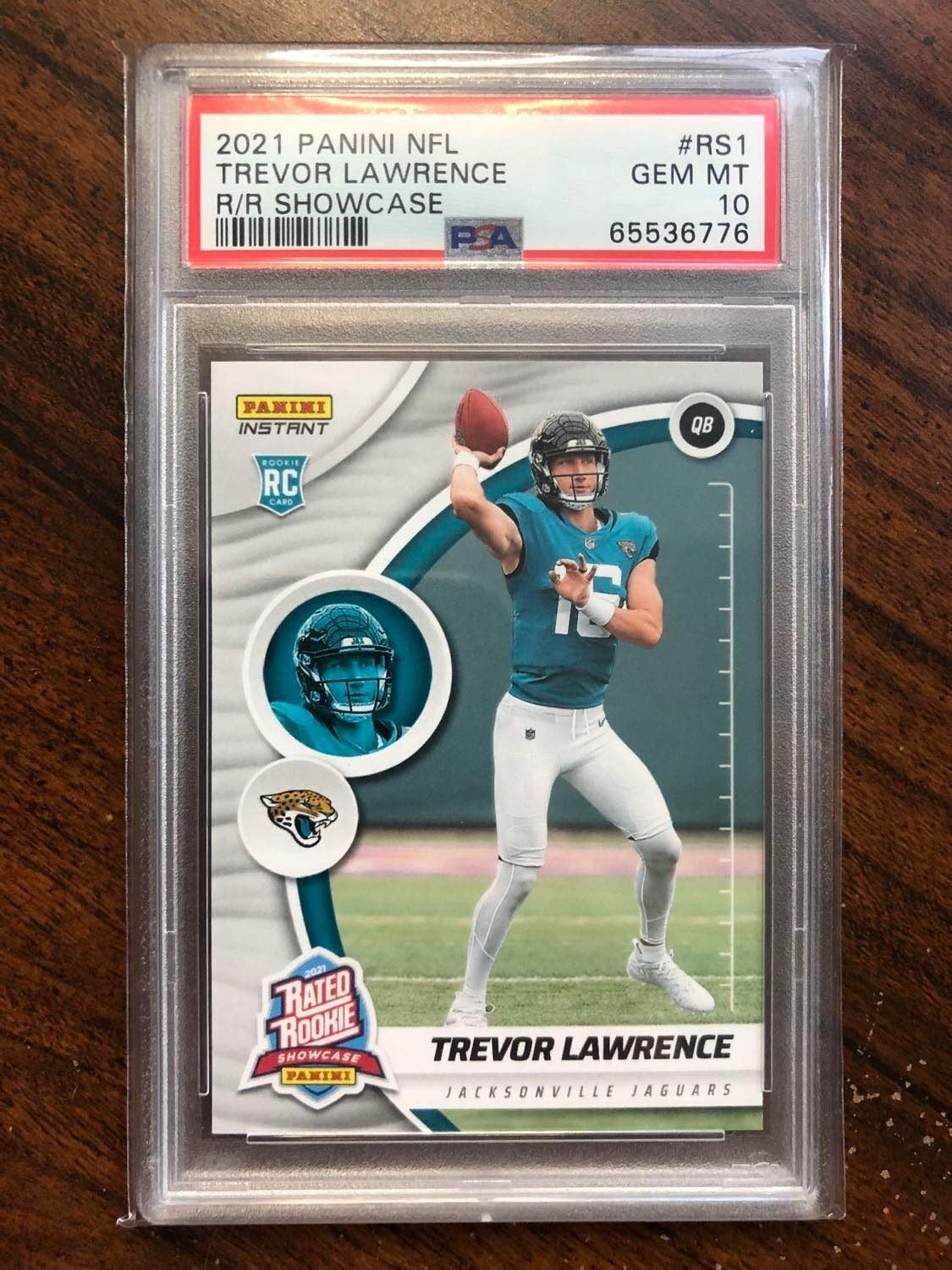 Trevor Lawrence Football Card