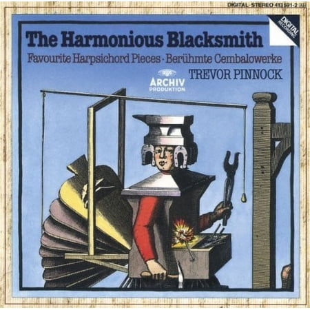 Trevor Pinnock - Harmonious Blacksmith / Harpsichord Solos - Music & Performance - CD