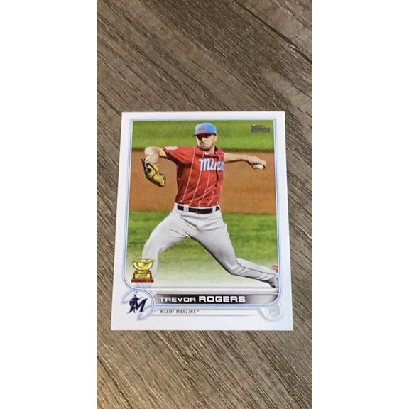 Trevor Rogers MLB Miami Marlins 2022 Topps 24 RC Trading Card