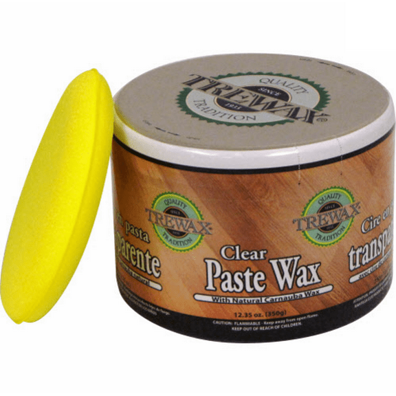 Trewax Trewax 887101016 Clear Paste Wax, 1 lbs