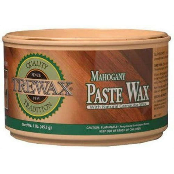 Trewax Paste Wax Mahogany Indian Sand, 12.35-Ounce