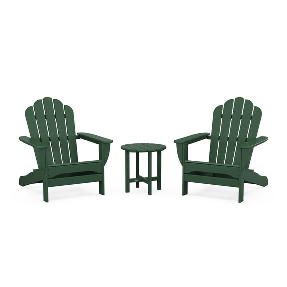 Trex® Outdoor Furniture™ 3-Piece Monterey Bay Oversized Adirondack Set in Rainforest Canopy