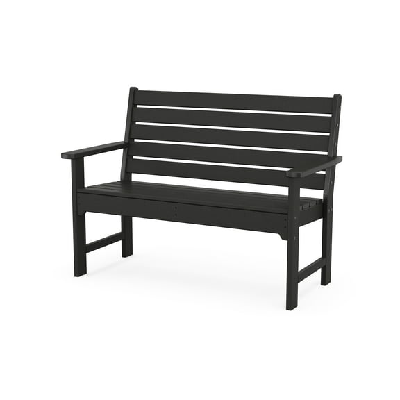 Trex Outdoor Furniture Monterey Bay 48" Bench in Charcoal Black