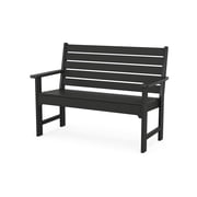 Trex Outdoor Furniture Monterey Bay 48" Bench in Charcoal Black