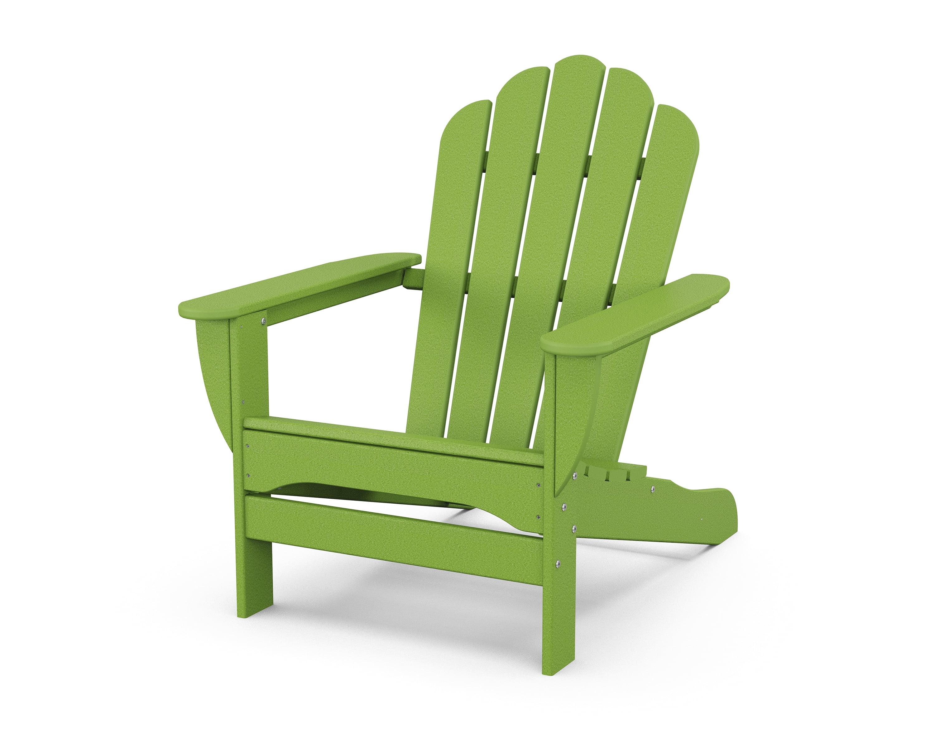 Trex Outdoors Monterey Bay Oversized Outdoor Adirondack Chair in Lime