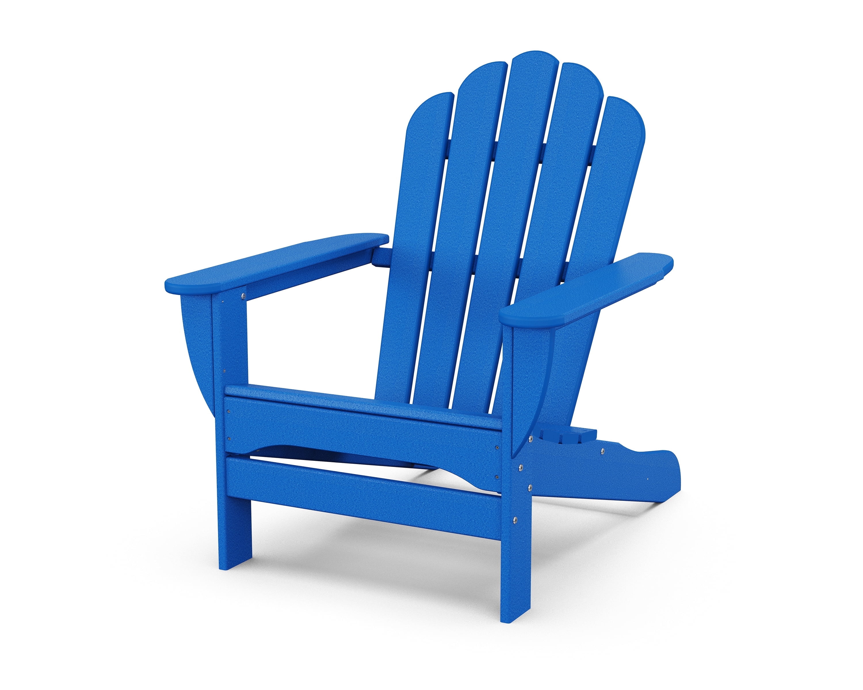 Trex Outdoors Monterey Bay Oversized Outdoor Adirondack Chair in Pacific Blue