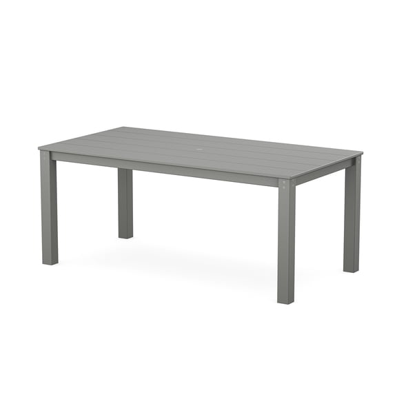Trex® Outdoor Furniture™ Parsons 38" x 72" Dining Table in Charcoal Black