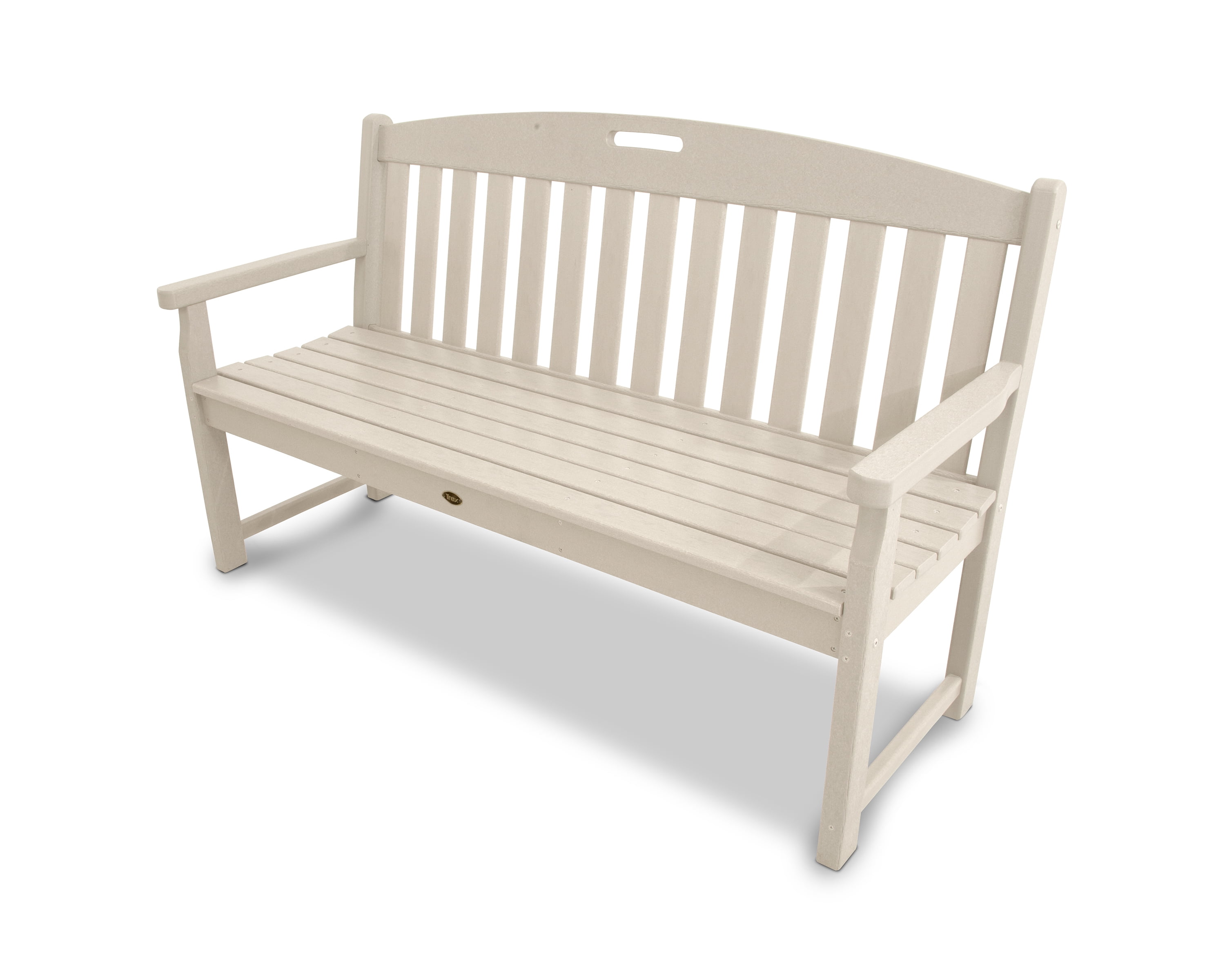 Sand Castle 60" Recycled Milk Jug Outdoor Bench