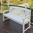 thumbnail image 1 of Trex Outdoor Furniture Recycled Plastic Yacht Club Bench, 1 of 7