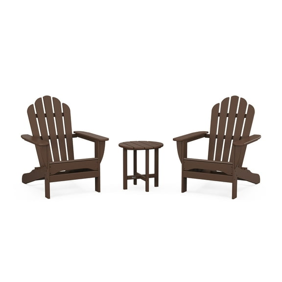 Trex Outdoors 3-Piece Monterey Bay Outdoor Adirondack Set in Vintage Lantern