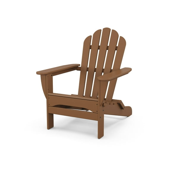 Trex Outdoors Monterey Bay Folding Outdoor Adirondack Chair in Tree House
