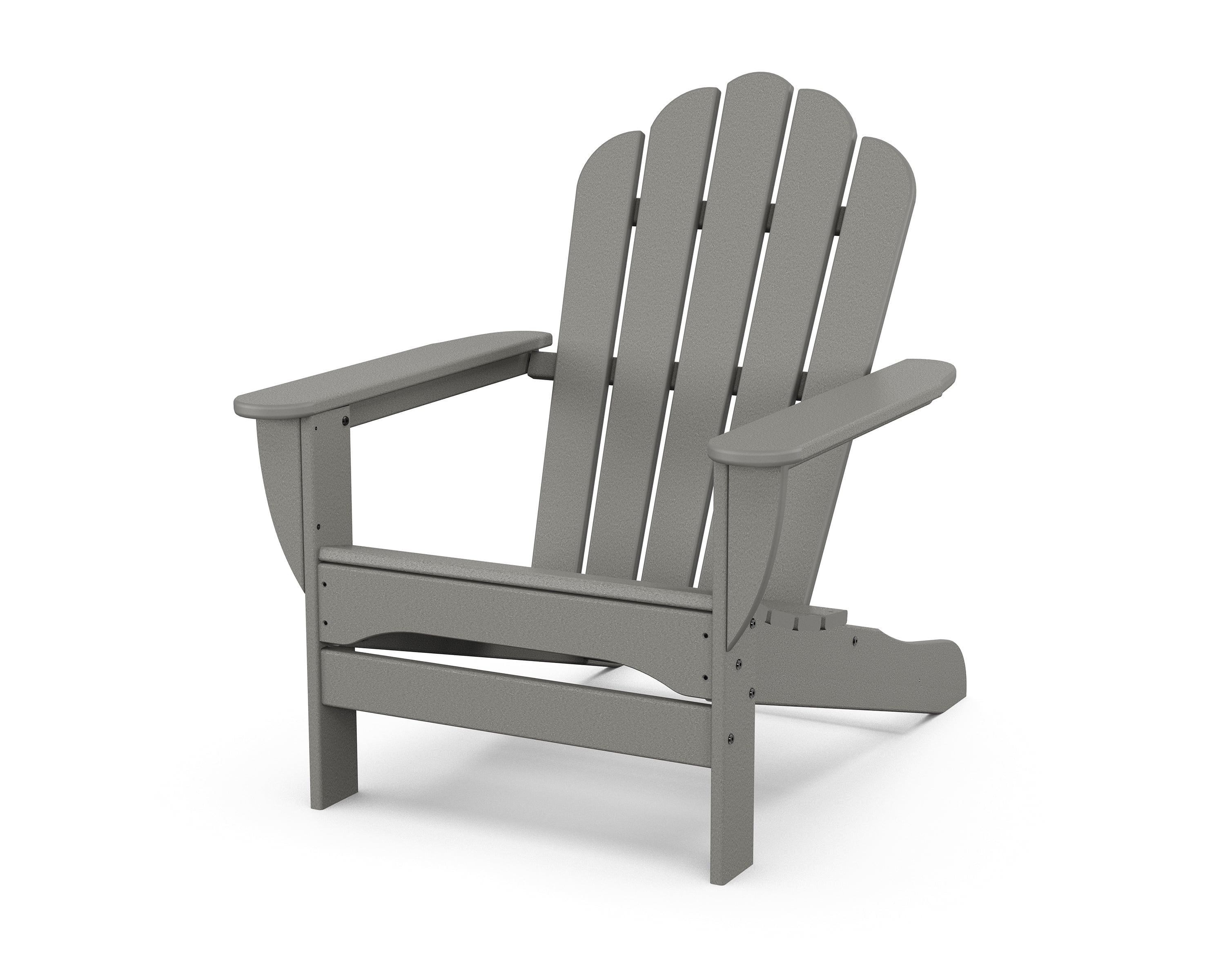 Trex Outdoors Monterey Bay Oversized Outdoor Adirondack Chair in Stepping Stone