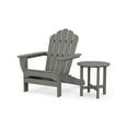 thumbnail image 1 of Trex Outdoors Monterey Bay Oversized Outdoor Adirondack Chair with Side Table in Stepping Stone, 1 of 1