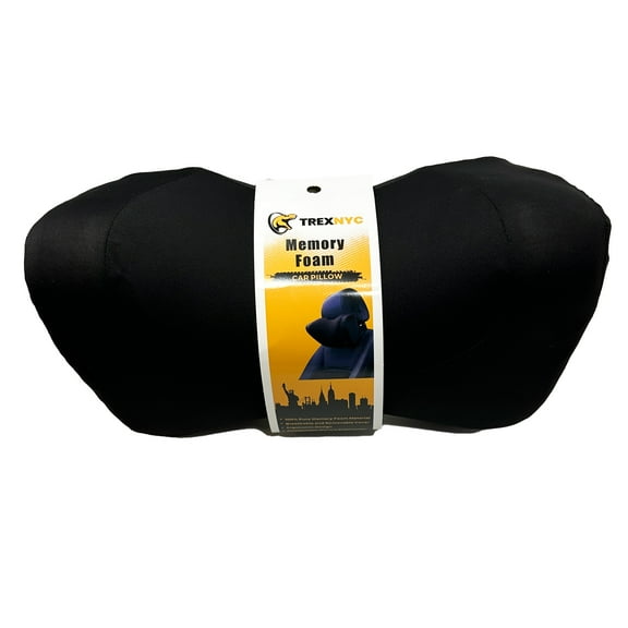 TrexNYC Car Pillow with Neck Support - Car Headrest pillow - Car Neck Pillow for Driving