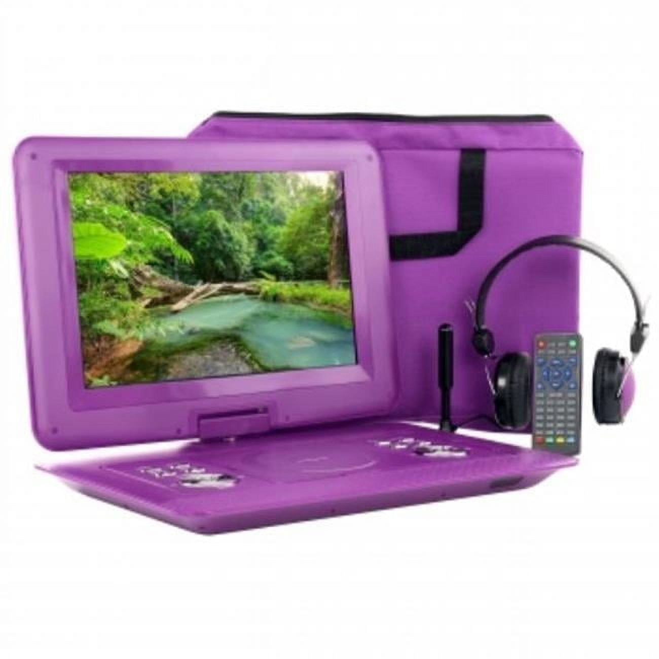 14.1 in. Portable DVD Player with Swivel TFT-LCD Screen, USB