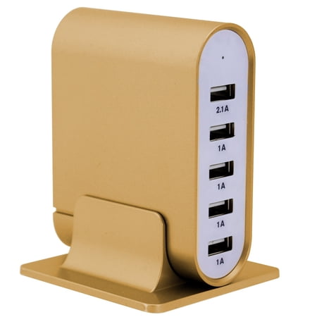 Trexonic 7.1 Amps 5 Port Universal USB Compact Charging Station