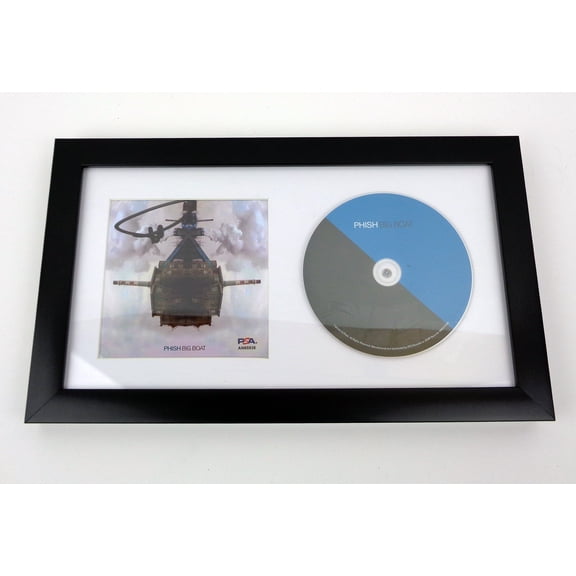 Trey Anastasio Phish Band Signed Autograph Big Boat CD Framed PSA/DNA COA
