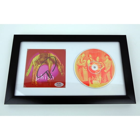 Trey Anastasio Phish Band Signed Autograph Hoist CD Framed PSA/DNA COA
