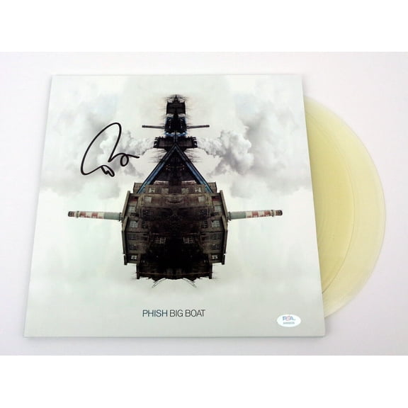 Trey Anastasio Phish Signed Autograph Big Boat Vinyl Record Album PSA/DNA COA