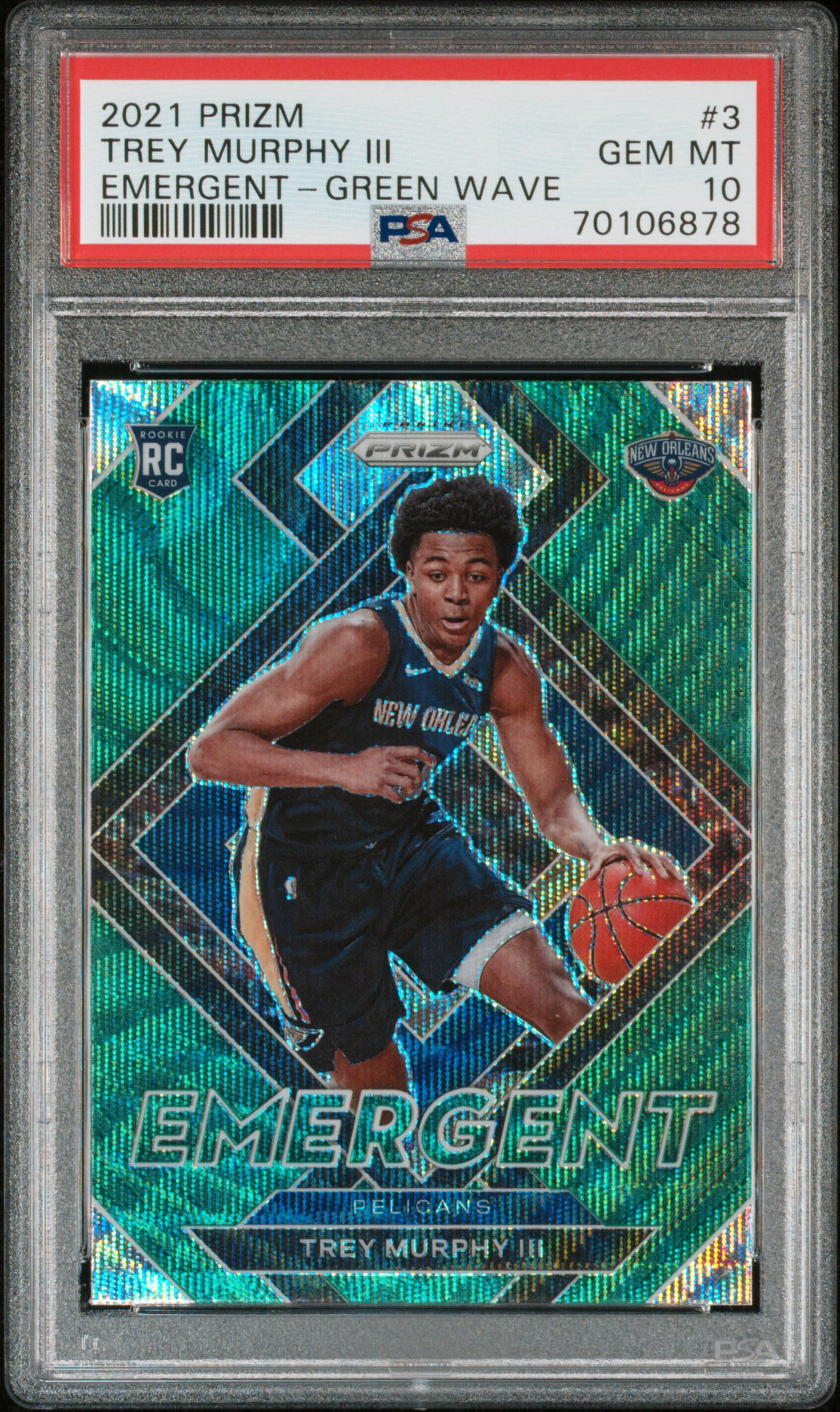 Trey Murphy III Prizm RC - Card sleeves for game stores - Walmart 