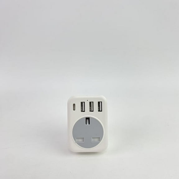 Treyva Electrical adapters,European Travel Plug Adapter, Type-C Foldable Power Plug with 4 Outlets, USB C Charger Adaptor, US to Most of Europe EU Iceland Spain Italy France Germany