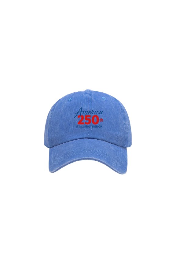 250 Anniversary USA Hat 1776-2026 Flag Print Adjustable Baseball Hats Patriotic Independence Day Unisex Sun&nbsp;hat 21.25-24.4