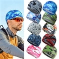 thumbnail image 1 of Trgacdwlo Camo Skull Caps for Men Women Beanie Headwear Riding Helmet Liner Quick Dry Running Skull Caps, 1 of 3