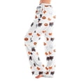 thumbnail image 1 of Trgacdwlo Cat Pumpkin Print Womens Pajama Bottoms Fall Halloween Pj Pants Women Spooky Season Elastic Waist Sleeping Pants Women, 1 of 5