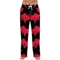 thumbnail image 1 of Trgacdwlo Halloween Pajamas Pants Men Ghost Pumpkin Print Men Pajama Pants Elastic Waist Drawstring Fall Winter Men Lounge Pants, 1 of 7