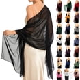 thumbnail image 1 of Trgacdwlo Ladies Floral Lace Shawl, Flowly Silhouette, Multi-Style Accessory for Short Trips and Long Vacations Beige, 1 of 3