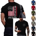 thumbnail image 1 of Trgacdwlo We the People Mens 250 Anniversary USA Shirt 1776-2026 American Flag 4th of July Shirts for Men Independence Day Patriotic Mens Graphic T-Shirts, 1 of 5
