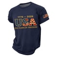 thumbnail image 1 of Trgacdwlo S-4XL 250 Anniversary USA Mens Shirts Big and Tall 4th of July Shirts Patriotic Short Sleeve Jersey for Men, 1 of 4
