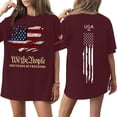 thumbnail image 1 of Trgacdwlo S-5XL Plus Size Womens 250th Anniversary USA Shirt 1776-2026 4th of July Shirts Women America Flag Tops Women, 1 of 4