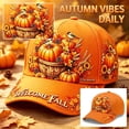 thumbnail image 1 of Trgacdwlo Thanksgiving Printed Baseball Cap for Men Women Fall Harvest Dad Hat Adjustable Happy Thanksgiving Holiday Hat for Autumn Party Daily Outdoor Wear, 1 of 5