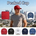 thumbnail image 1 of Trgacdwlo USA 250th Anniversary Celebration Hat Unisex Adjustable Embroidered Patriotic Hat USA Flag Distressed Retro Baseball Caps Blue, 1 of 6