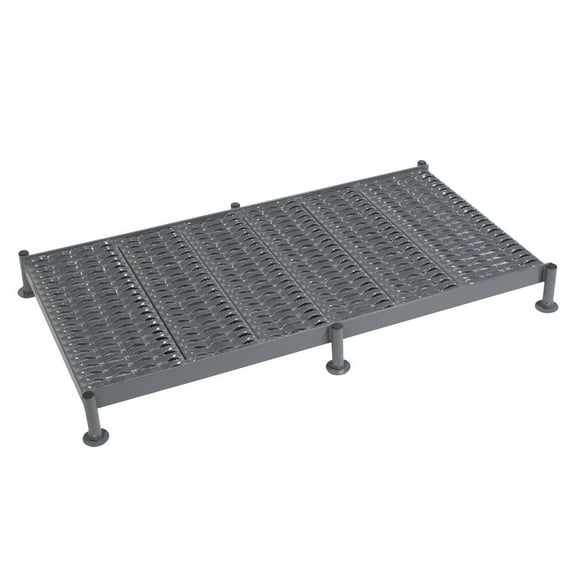 Tri Arc WLOS548242 48 X 24 Inch Adjustable Height Steel Work Platform - 5"H To 8"H