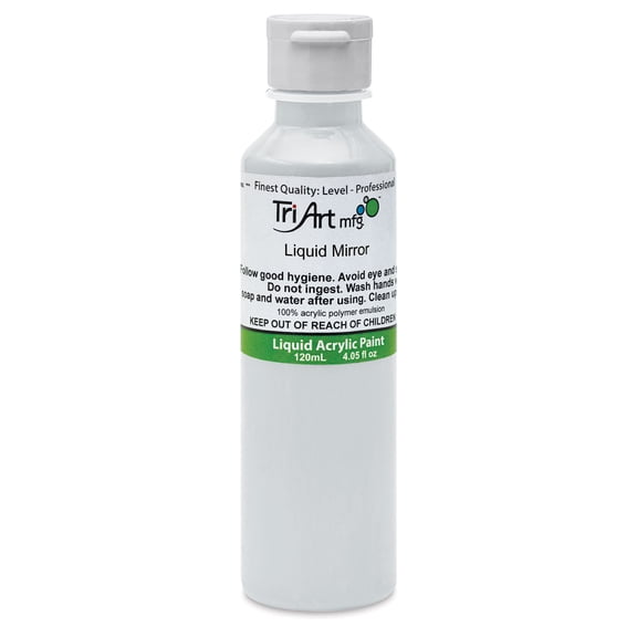 Tri-Art Liquid Artist Acrylics - Liquid Mirror, 120 ml bottle
