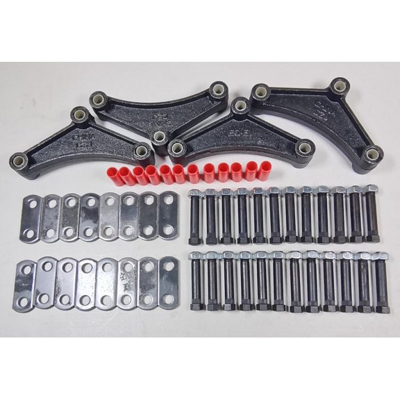 Tri Axle Trailer Spring Suspension Rebuild Kit Repair Replace Three