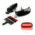thumbnail image 1 of Tri-Bar Fender LED Tail Light + Bracket For Softail FXST FXSTB FXSTC Blk, 1 of 3