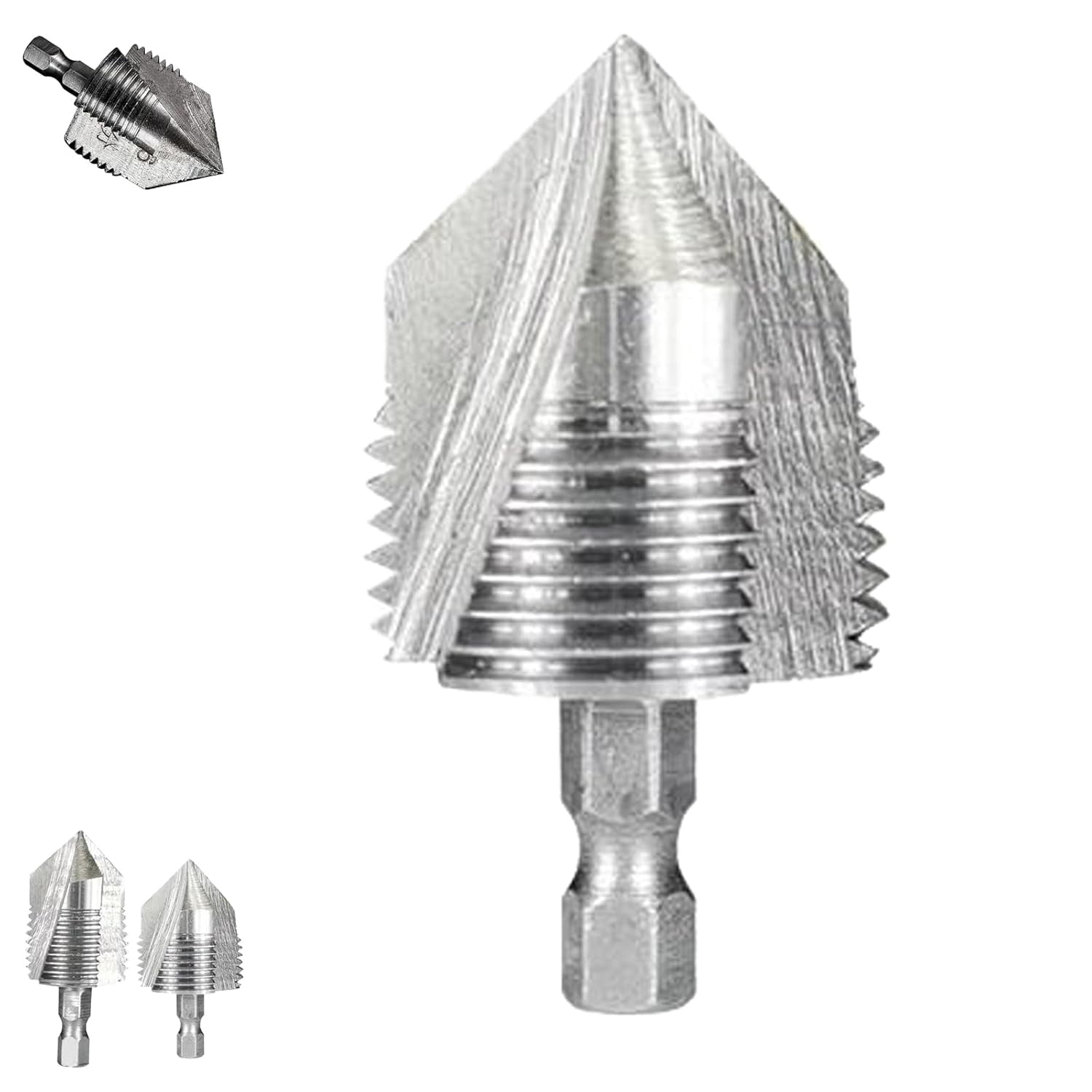 Pvc Bit Tri-Blade Tap Bit for Drilling, Tapping, Countersinking, 1/2inch 3 ...