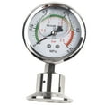 thumbnail image 1 of Tri Clamp Sanitary Pressure Gauge YTP60 Model Designed for Precision Measurements up to 0 25MPa in Hygiene Critical Environments, 1 of 11