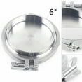 thumbnail image 1 of End Cap + Weld On Ferrule +Tri-clamp+Gasket Sanitary Stainless Steel 304 6 Inch, 1 of 16